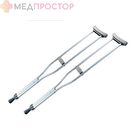 16(753) Костыли металлические подмышечные для взрослых с УПС